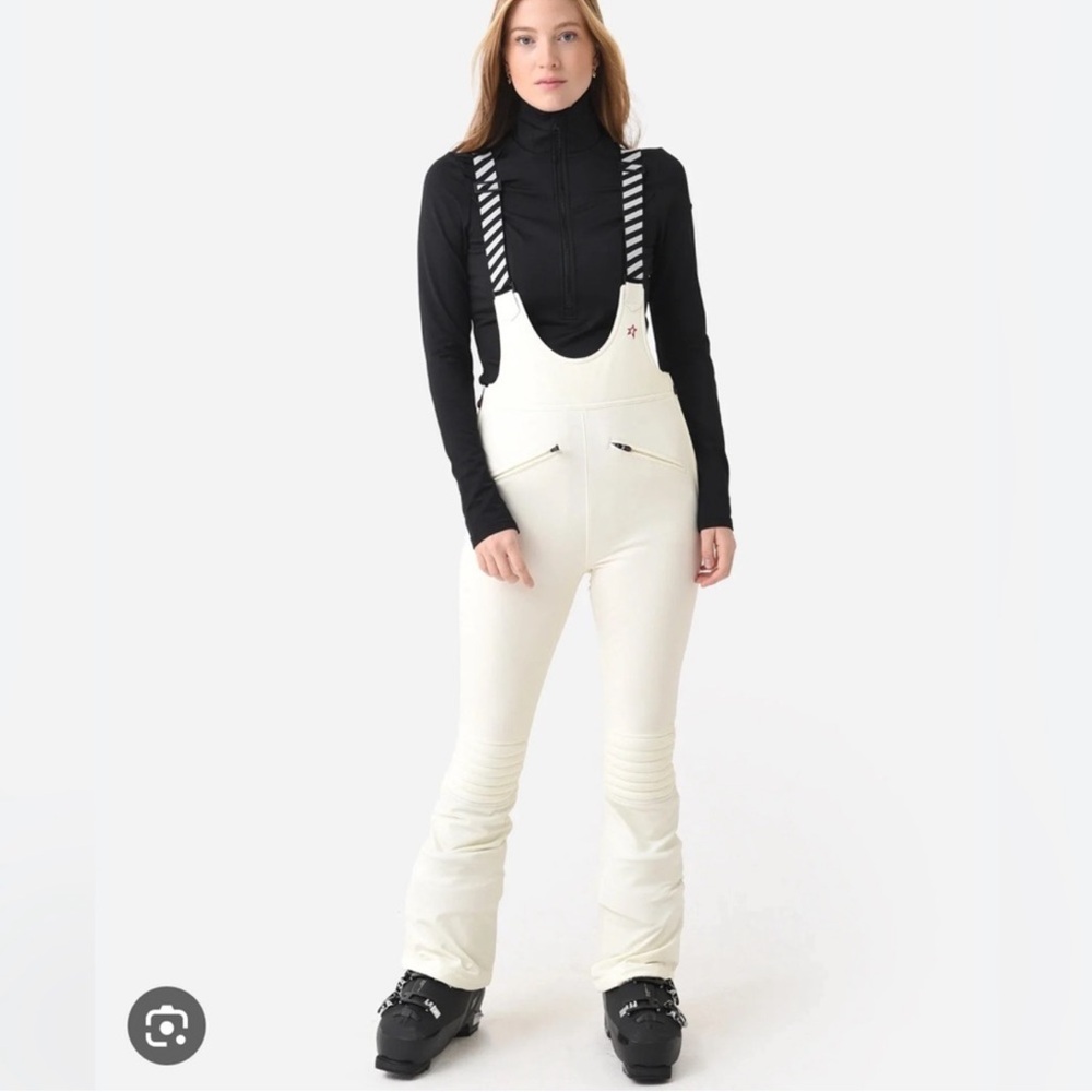 White Perfect moment Ski Overalls